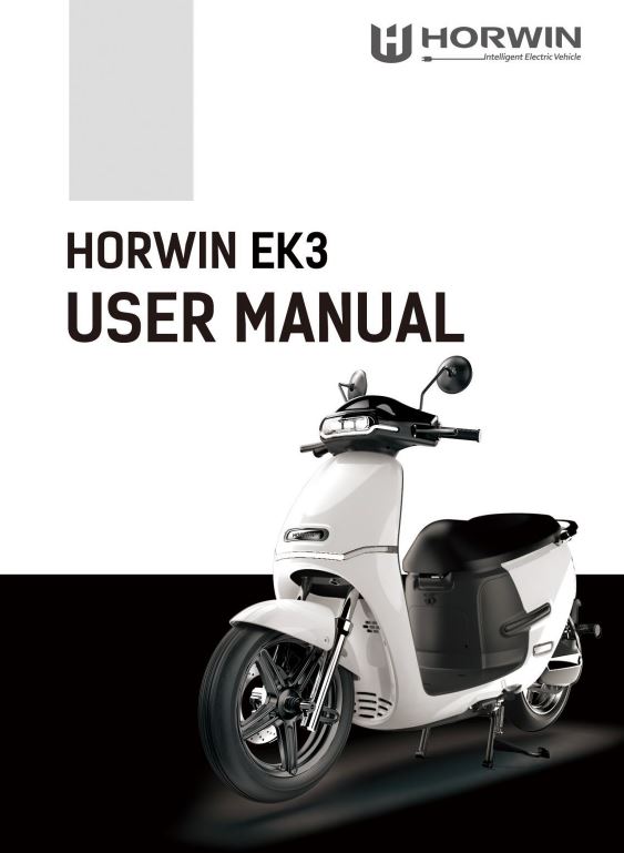 Horwin EK3 User Manual