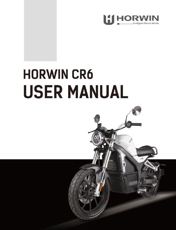 Horwin CR6 User Manual
